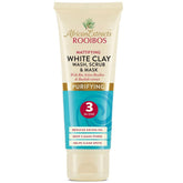 African Extracts Rooibos Mattifying White Clay Wash Scrub And Mask 100ml